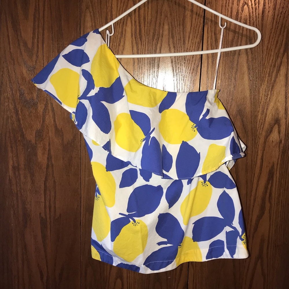 Loft One-Shoulder Blouse